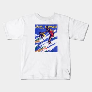 1930 Surf Hawaii Kids T-Shirt